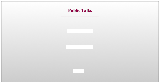
Public Talks
_______________________



PEER-REVIEWED



INVITED (selected)

                                                                             



HOME
